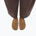Papucsok BIRKENSTOCK Boston Suede Leather dark tea 7