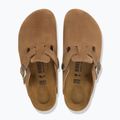 Papucsok BIRKENSTOCK Boston Suede Leather dark tea 4