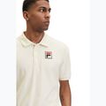 Férfi galléros póló FILA Liverpool Towelling antique white 4