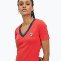 Női póló FILA Ludhiana true red 4