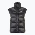 Női mellény FILA Luzk Long Puffer Vest black