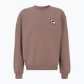 FILA Broby Crew Neck pulóver mély szürkésbarna színben