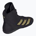 Birkózócipő adidas Adizero core black/gold metallic 8