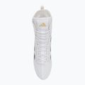 adidas Box Hog 4 felhő fehér/kollegiális zöld/magfekete boksz cipő 5