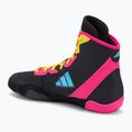 Bokszcipő adidas Adizero black/signal cyan/shock pink 3