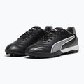 PUMA King Pro TT labdarúgócipő puma fekete/puma fehér/hideg sötétszürke 8