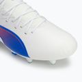 PUMA King Match MxSG férfi futballcipő puma fehér/kékmáz/szürke/szürke/szürkésbarna/szürkéscsillogás 7