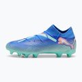 PUMA Future 7 Pro FG/AG férfi futballcipő bluemazing/puma fehér/electric peppermint 2