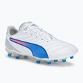 PUMA King Pro FG/AG férfi futballcipő puma fehér/kékmáz/szürke/szürke/szürkésbarna/szürkésbarna