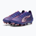 PUMA Ultra 5 Ultimate FG lapis lazuli/puma fehér/sunset gloe futballcipő 8