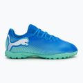 Gyerek focicipő PUMA Future 7 Play TT Jr hyperlink blue/mint/puma white 2