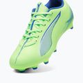 PUMA Ultra 5 Play FG/AG Jr pezsgőalma/puma fehér gyermek focicipő 11