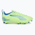 PUMA Ultra 5 Play FG/AG Jr pezsgőalma/puma fehér gyermek focicipő 2