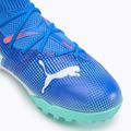 Gyerek focicipő PUMA Future 7 Match TT + Mid Jr bluemazing/puma white/electric peppermint 7