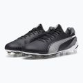 PUMA King Ultimate FG/AG labdarúgócipő puma fekete/puma fehér/hideg sötétszürke 8