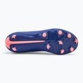 PUMA Ultra 5 Play FG/AG Jr gyermek labdarúgócipő lapis lazuli/puma fehér/naplemente fénye 4