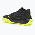 Férfi kosárlabda cipő PUMA Court Pro puma black/electric lime 3
