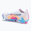 Futballcipő PUMA Ultra 5 Match Vol. Up FG/AG puma white/luminous blue 3