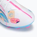 Futballcipő PUMA Ultra 5 Match Vol. Up FG/AG puma white/luminous blue 7