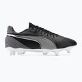 PUMA King Match MxSG férfi futballcipő puma fekete/puma fehér/hideg sötétszürke 2