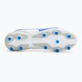 PUMA King Match FG/AG futballcipő puma fehér/kékmáz/szürke/szürke/szürkés fényű futballcipő puma white/bluemazing/flat light grey/sunset glow 4