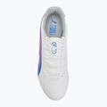 PUMA King Match FG/AG futballcipő puma fehér/kékmáz/szürke/szürke/szürkés fényű futballcipő puma white/bluemazing/flat light grey/sunset glow 5