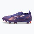 PUMA Ultra 5 Pro FG/AG lapis lazuli/puma fehér/sunset gloe futballcipő 9