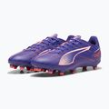 PUMA Ultra 5 Play FG/AG lapis lazuli/puma fehér/sunset gloe futballcipő 8