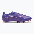 PUMA Ultra 5 Play FG/AG lapis lazuli/puma fehér/sunset gloe futballcipő 10