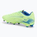 PUMA Ultra 5 Play FG/AG pezsgő alma/puma fehér futballcipő 3