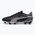 PUMA King Match FG/AG Jr gyermek focicipő puma fekete/puma fehér/hűvös sötétszürke 9