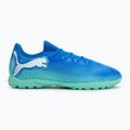 Futballcipő PUMA Future 7 Play TT hyperlink blue/mint/puma white 2