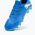 Gyerek focicipő PUMA Future 7 Play FG/AG Jr hyperlink blue/mint/puma white 5