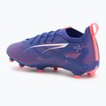 PUMA Ultra 5 Pro FG/AG Jr gyermek labdarúgócipő lapis lazuli/puma fehér/naplemente fénye 3