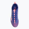 PUMA Ultra 5 Pro FG/AG Jr gyermek labdarúgócipő lapis lazuli/puma fehér/naplemente fénye 5