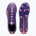 PUMA Ultra 5 Pro FG/AG Jr gyermek labdarúgócipő lapis lazuli/puma fehér/naplemente fénye 11