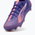 PUMA Ultra 5 Pro FG/AG Jr gyermek labdarúgócipő lapis lazuli/puma fehér/naplemente fénye 12