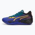 Férfi kosárlabda cipő PUMA All-Pro Nitro Crowd Craze lapis lazuli/cold green/puma black