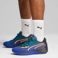 Férfi kosárlabda cipő PUMA All-Pro Nitro Crowd Craze lapis lazuli/cold green/puma black 6