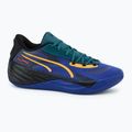 Férfi kosárlabda cipő PUMA All-Pro Nitro Crowd Craze lapis lazuli/cold green/puma black 2