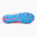 Gyerek focicipő PUMA Ultra 5 Match Vol. Up FG/AG Jr puma white/luminous blue 4
