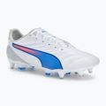 PUMA King Pro MxSG férfi futballcipő puma fehér/kékmáz/szürke/szürke/szürkésbarna/szürkésbarna