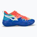 Férfi kosárlabda cipő PUMA Genetics Marcus Smart royal sapphire/red blast 2