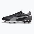 PUMA King Match FG/AG labdarúgócipő puma fekete/puma fehér/hideg sötétszürke 8