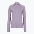 Női futópulóver PUMA Run For Her Ribbed Full Zip pale plum női futópulóver