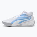 Férfi kosárlabda cipő PUMA Court Pro puma fehér/della robbla kék