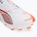 PUMA Ultra 5 Play FG/AG futballcipő puma fehér/puma fekete/izzó piros 7