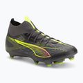 PUMA férfi futballcipő Ultra 5 Match+ FG/AG matt öregedett ezüst/sárga riasztás/puma öregedett ezüst