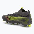 PUMA férfi futballcipő Ultra 5 Match+ FG/AG matt öregedett ezüst/sárga riasztás/puma öregedett ezüst 3