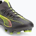 PUMA férfi futballcipő Ultra 5 Match+ FG/AG matt öregedett ezüst/sárga riasztás/puma öregedett ezüst 7